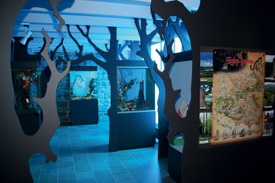 Vue de la Maison des légendes